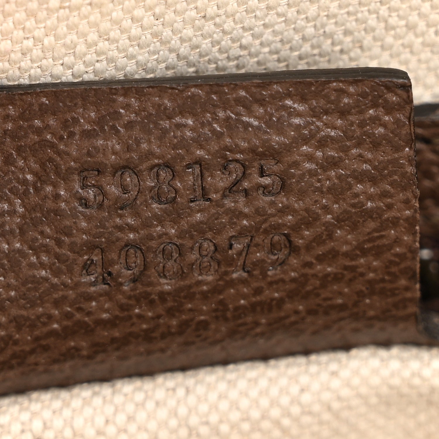 Gucci GG Supreme Monogram Web Small Ophidia Half Moon Hobo Brown