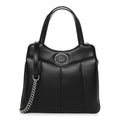 Gucci Calfskin Petite GG Small Tote Bag Black