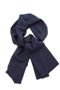Louis Vuitton Navy Logo Cashmere Chale Scarf