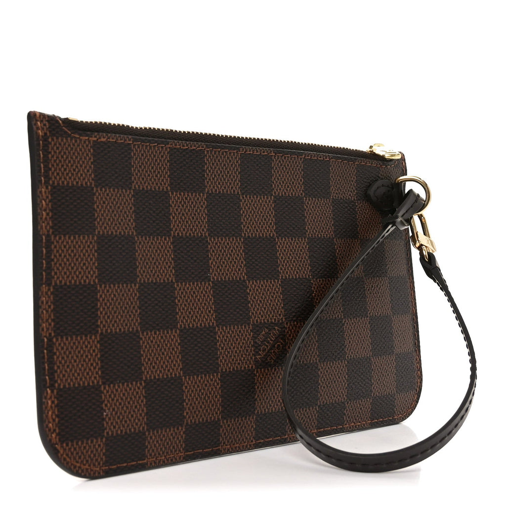 Louis Vuitton Damier Ebene Neverfull PM Pochette
