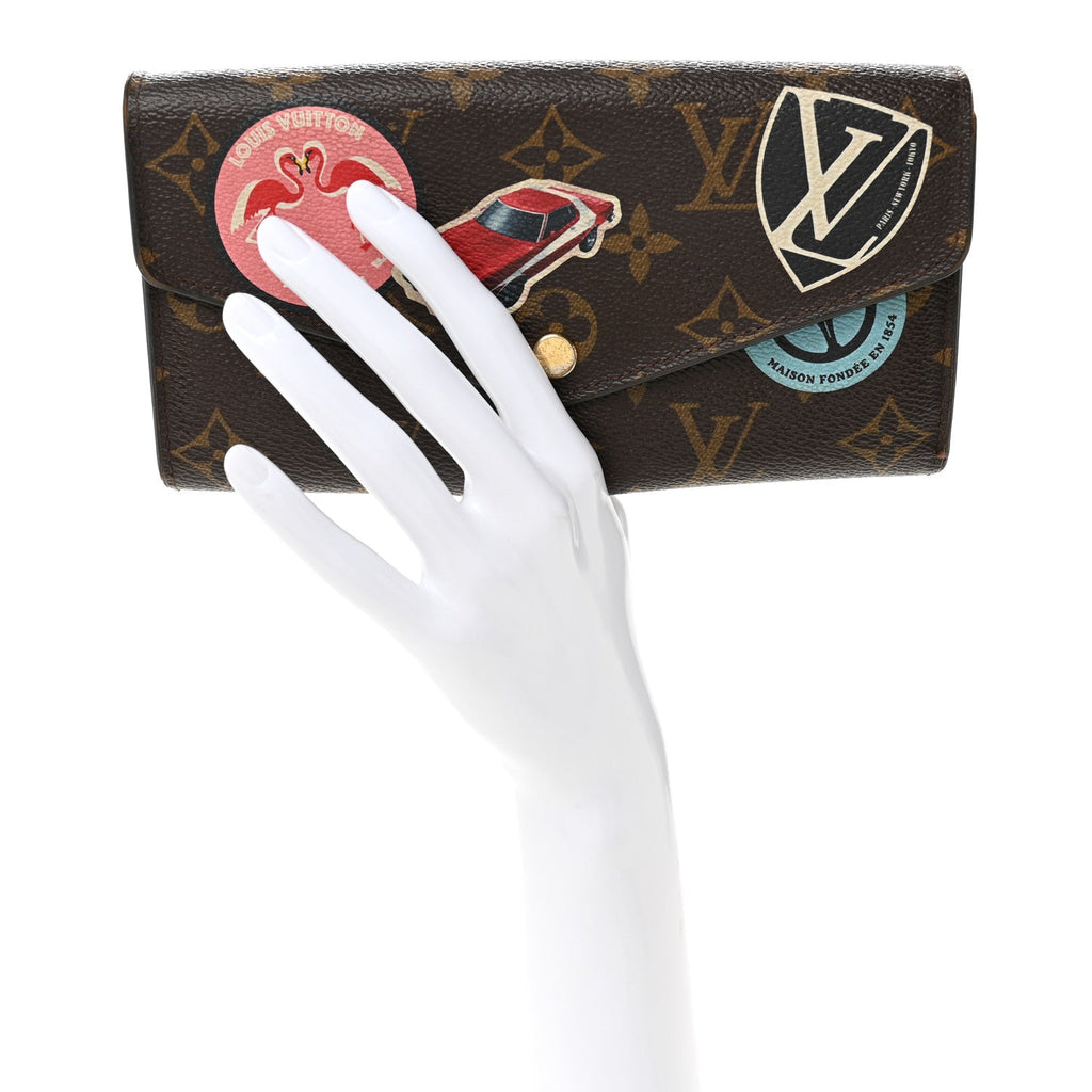 Louis Vuitton Monogram World Tour Sarah Wallet
