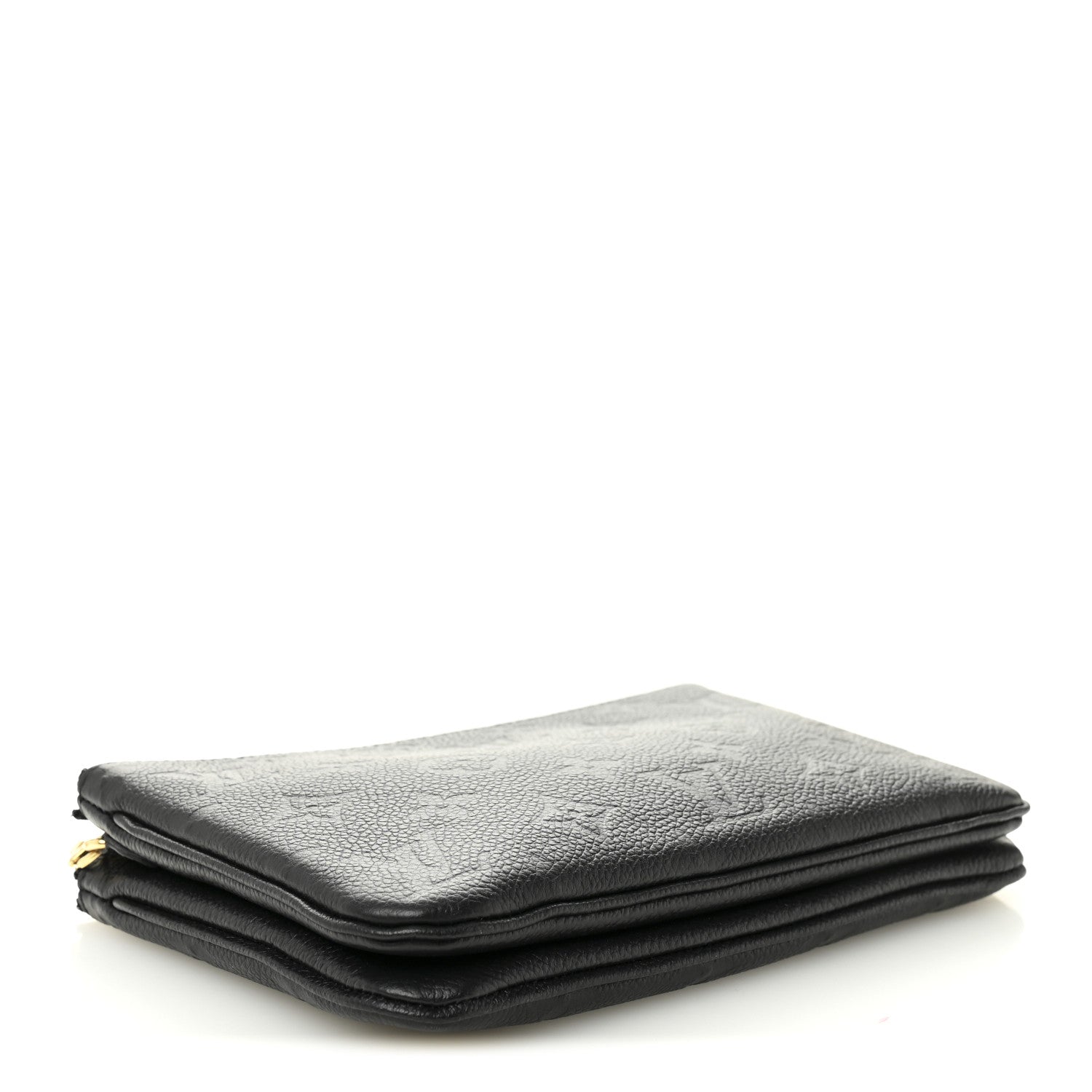 Louis Vuitton Empreinte Double Zip Pochette Black