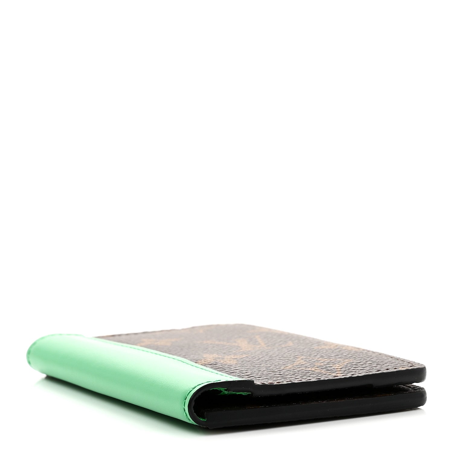 Louis Vuitton Monogram Macassar Pocket Organizer NM Borneo Green