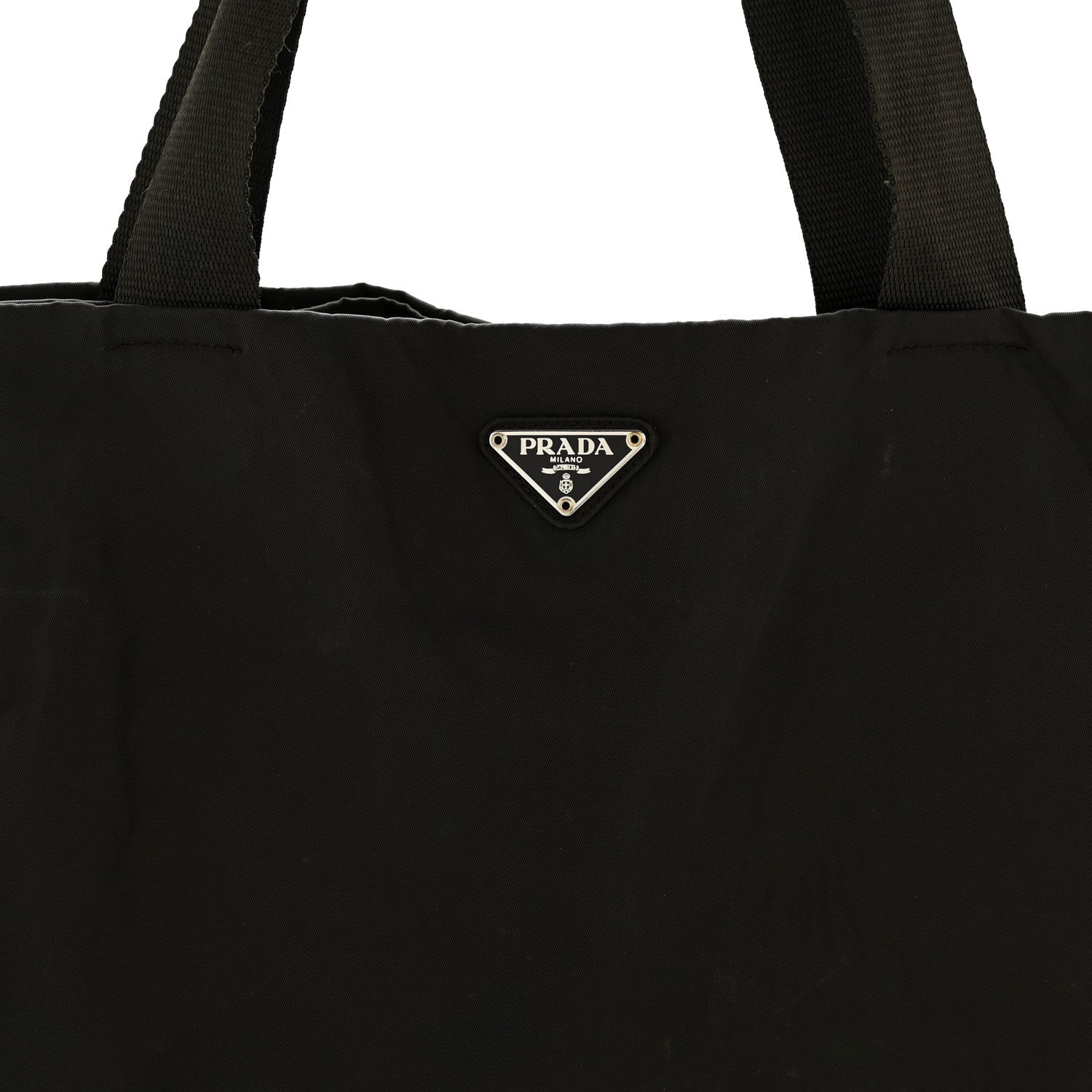 Prada Tessuto Nylon Shopping Tote Bruciato