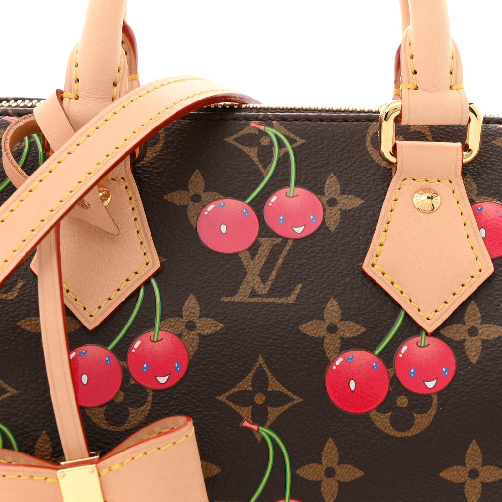 Louis Vuitton LV X TM Monogram Cerises Speedy Bandouliere 20