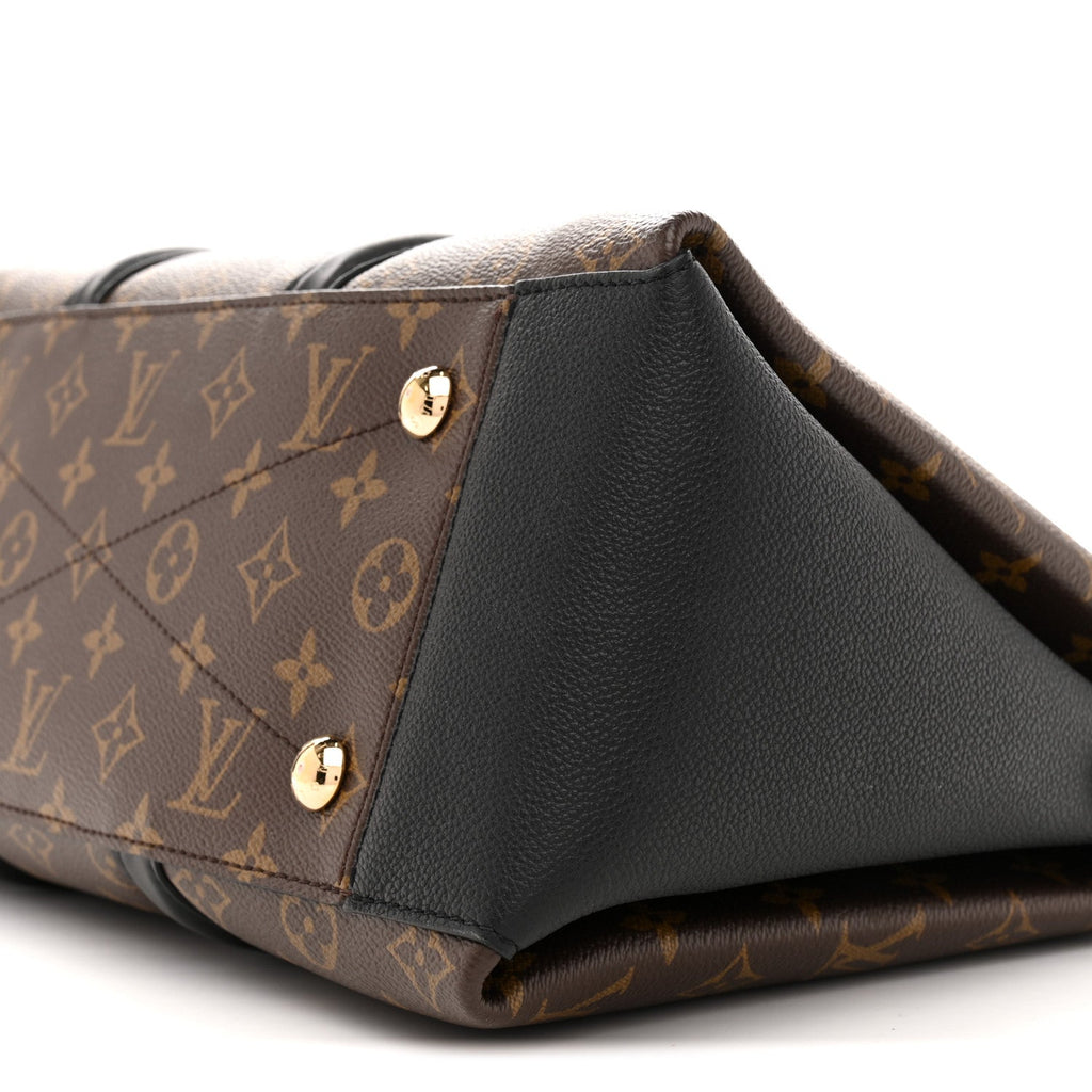 Louis Vuitton Monogram Soufflot MM Black