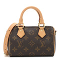 Louis Vuitton Monogram Nano Speedy Bandouliere