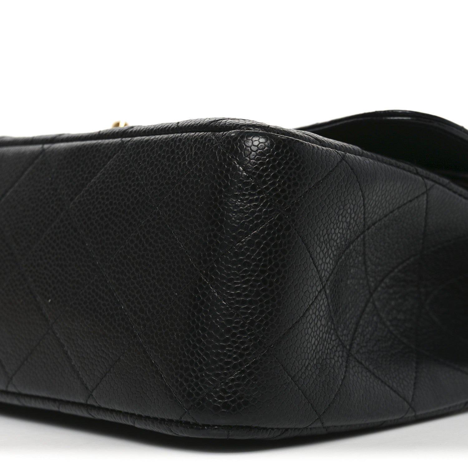Chanel Caviar Quilted Jumbo Double Flap Black