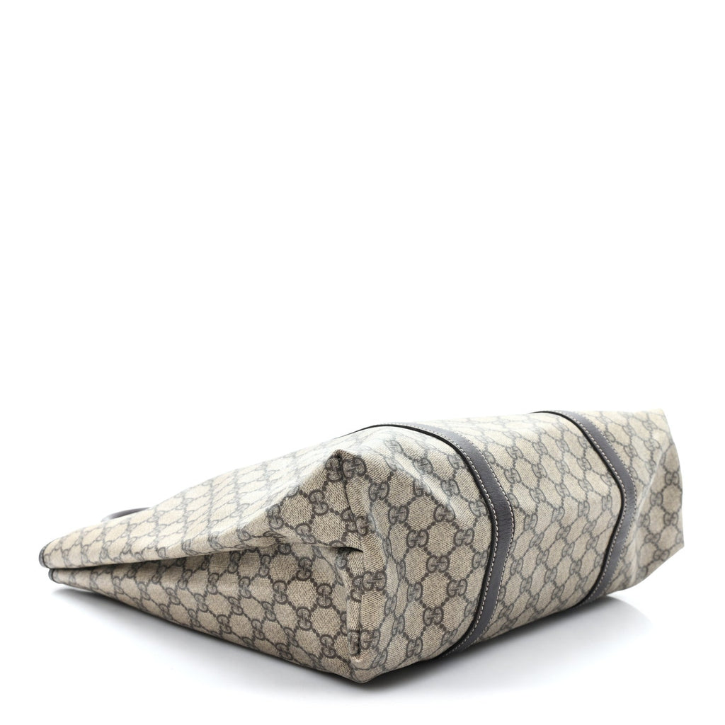 Gucci GG Plus Monogram Joy Vertical Tote Dark Brown