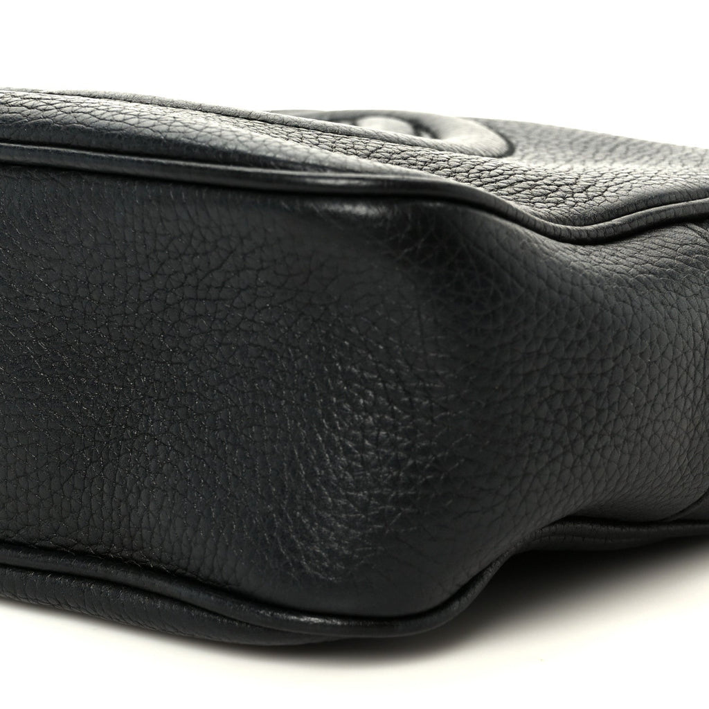 Gucci Pebbled Calfskin Small Soho Disco Bag Black