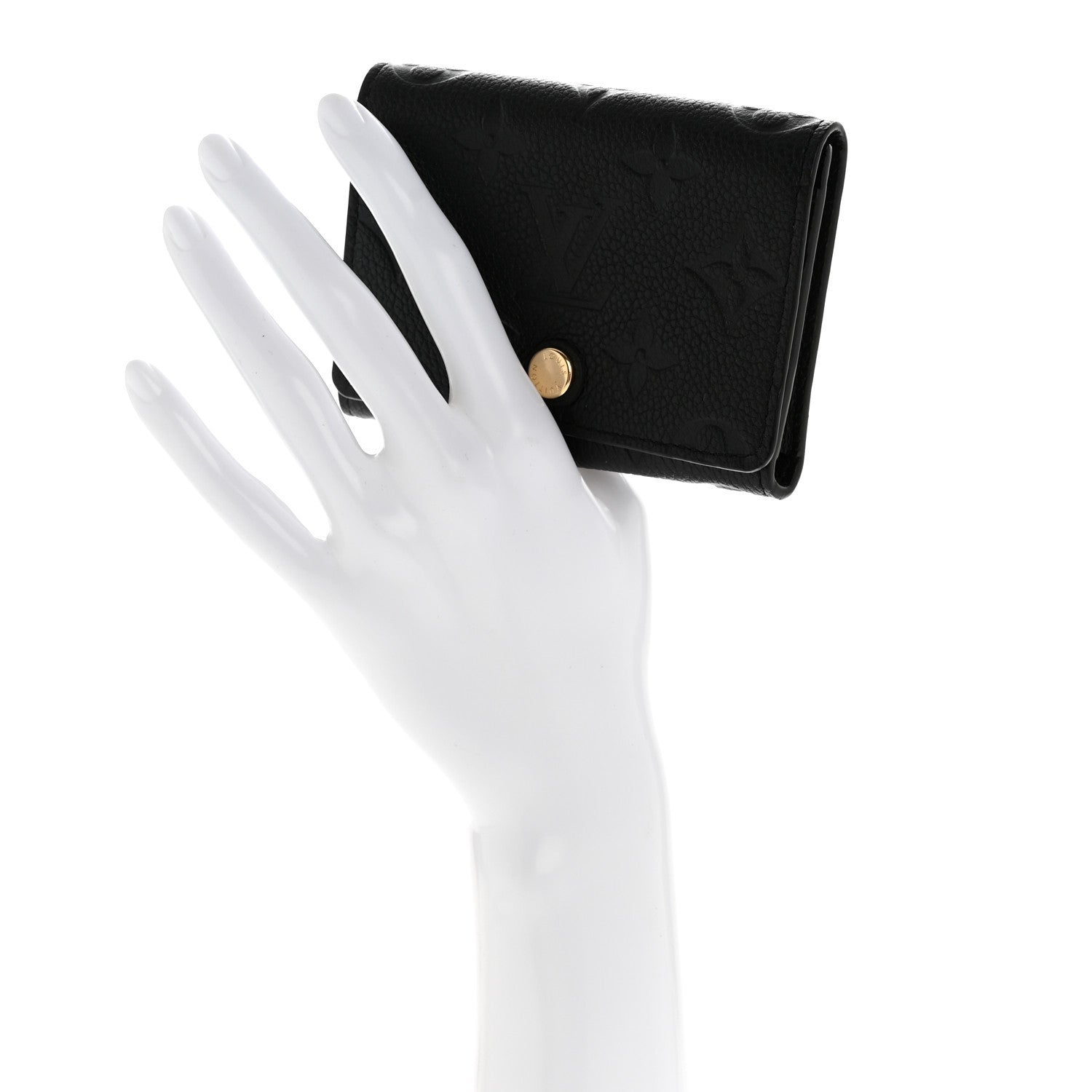 Louis Vuitton Empreinte Business Card Holder Black