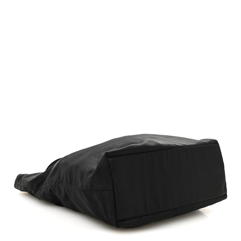 Prada Tessuto Nylon Shopping Tote Black