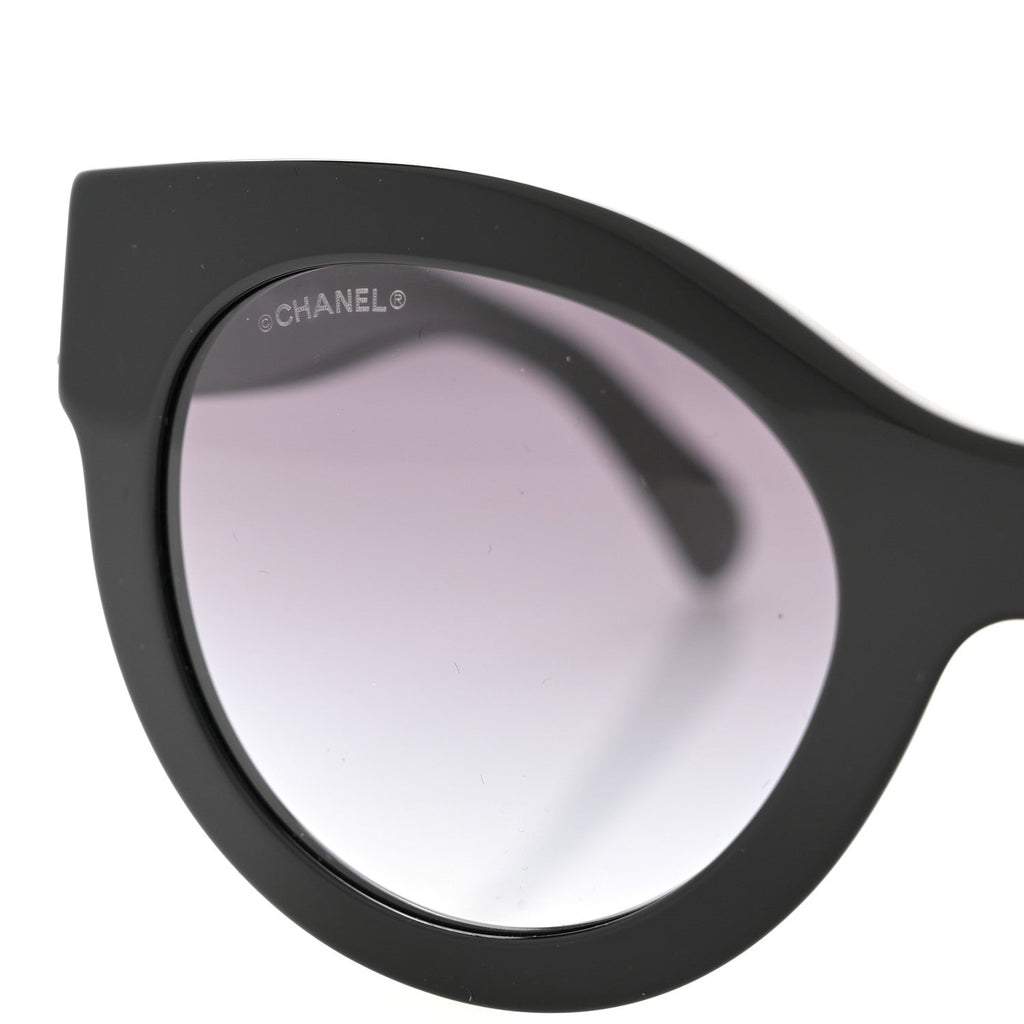Crystal CC Sunglasses 5420-B-A Black