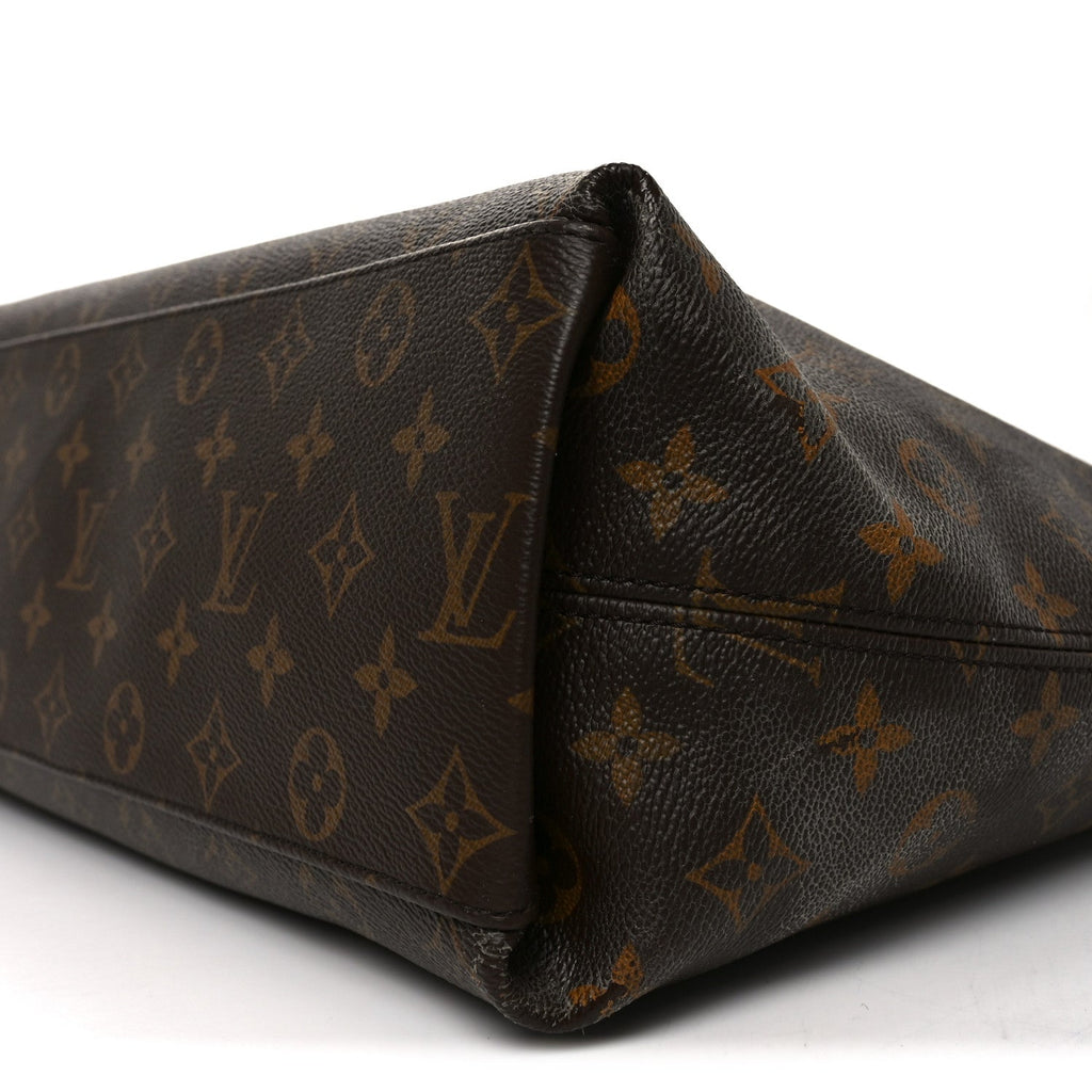 Louis Vuitton Monogram Tuileries Hobo Black