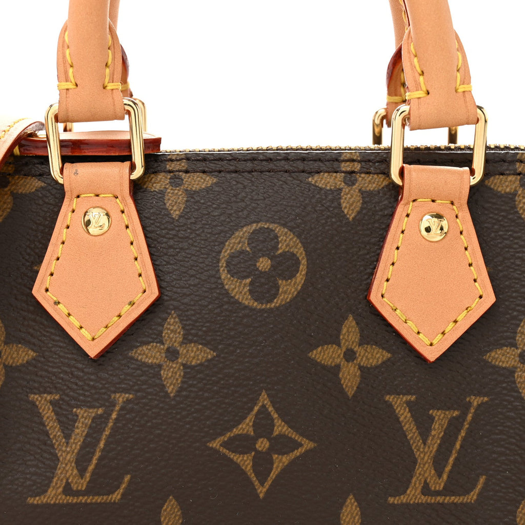 Louis Vuitton Monogram Nano Speedy Bandouliere