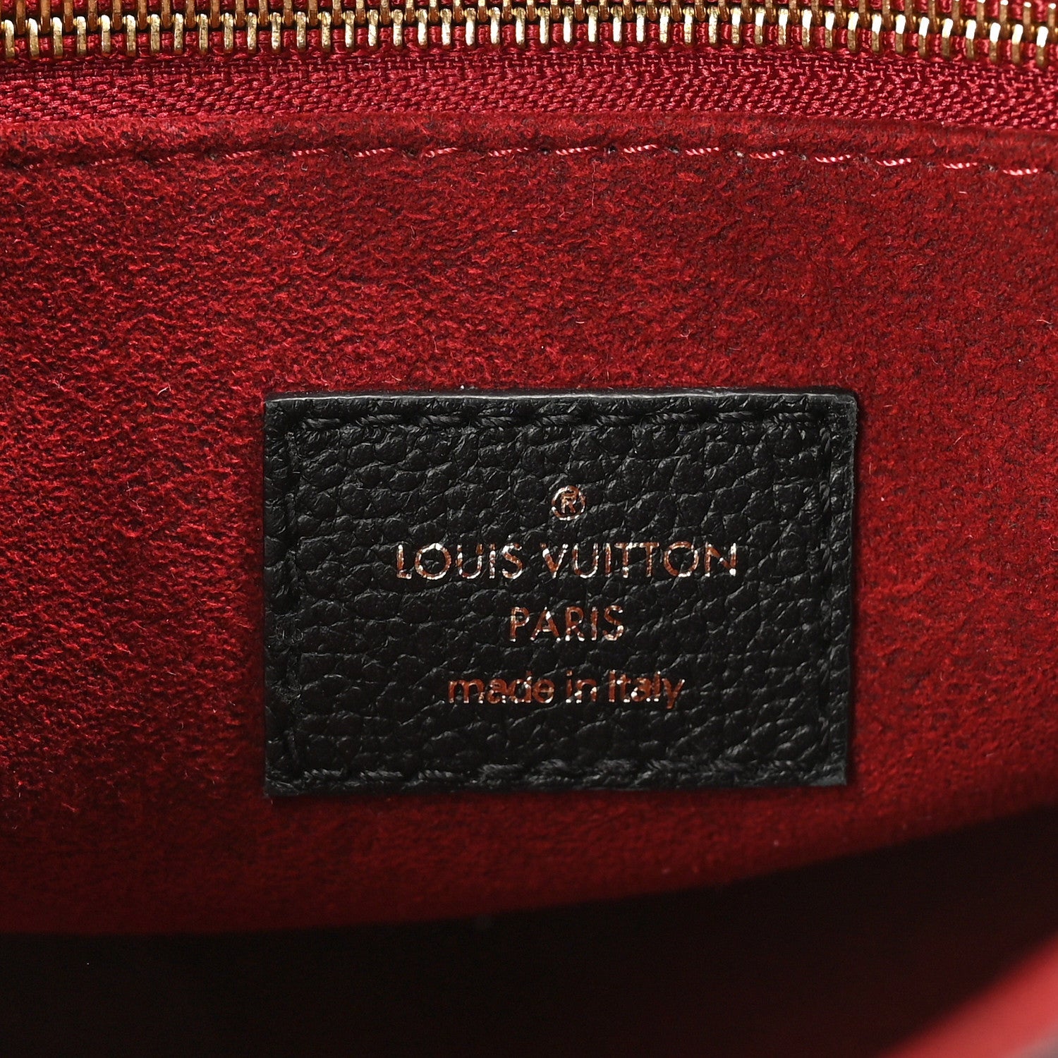 Louis Vuitton Empreinte Monogram Giant Onthego PM Black Beige