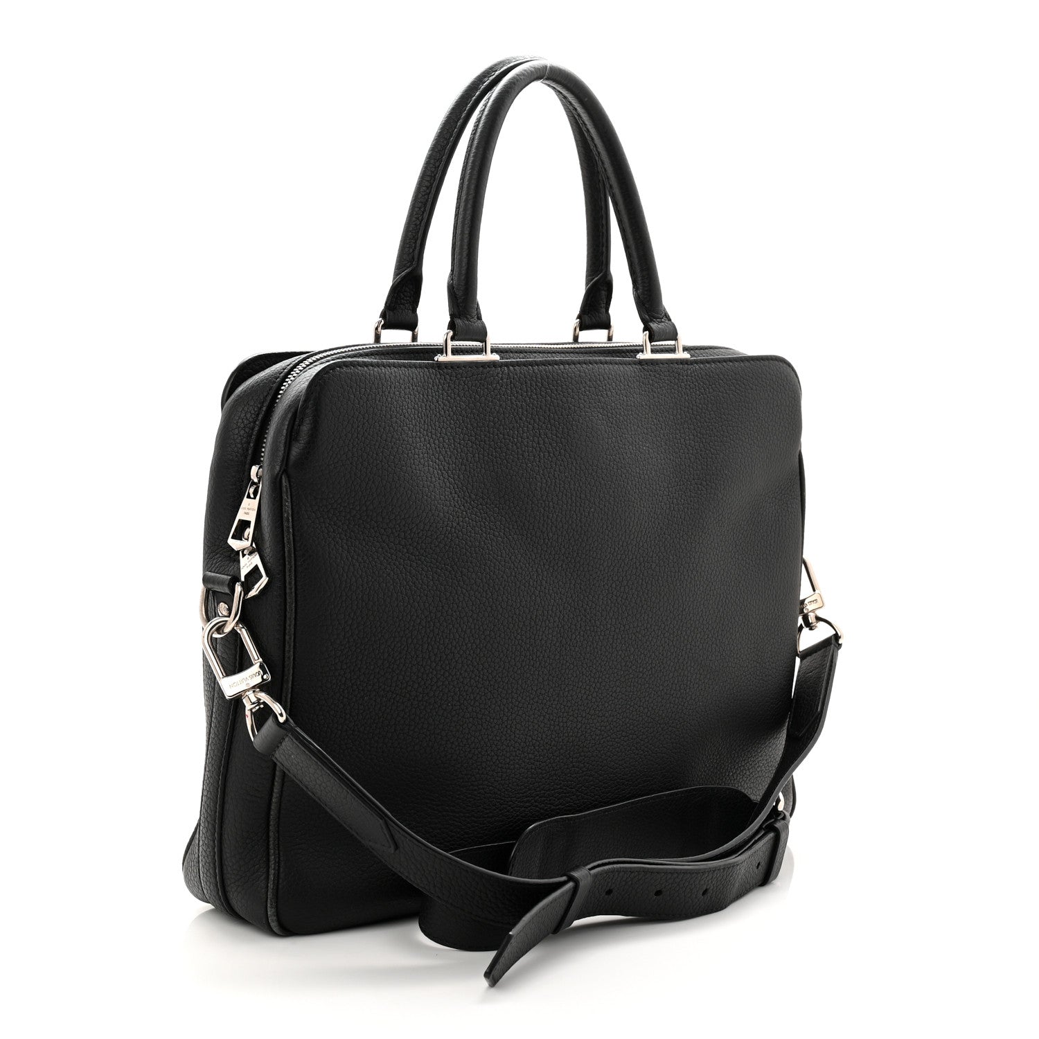 Louis Vuitton Taurillon Armand Briefcase Black