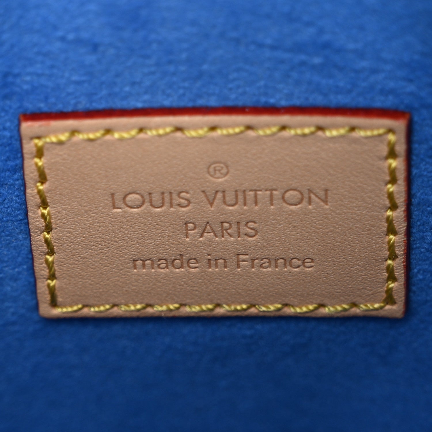 Louis Vuitton Damier Vernis Calfskin Side Trunk MM Celeste Blue