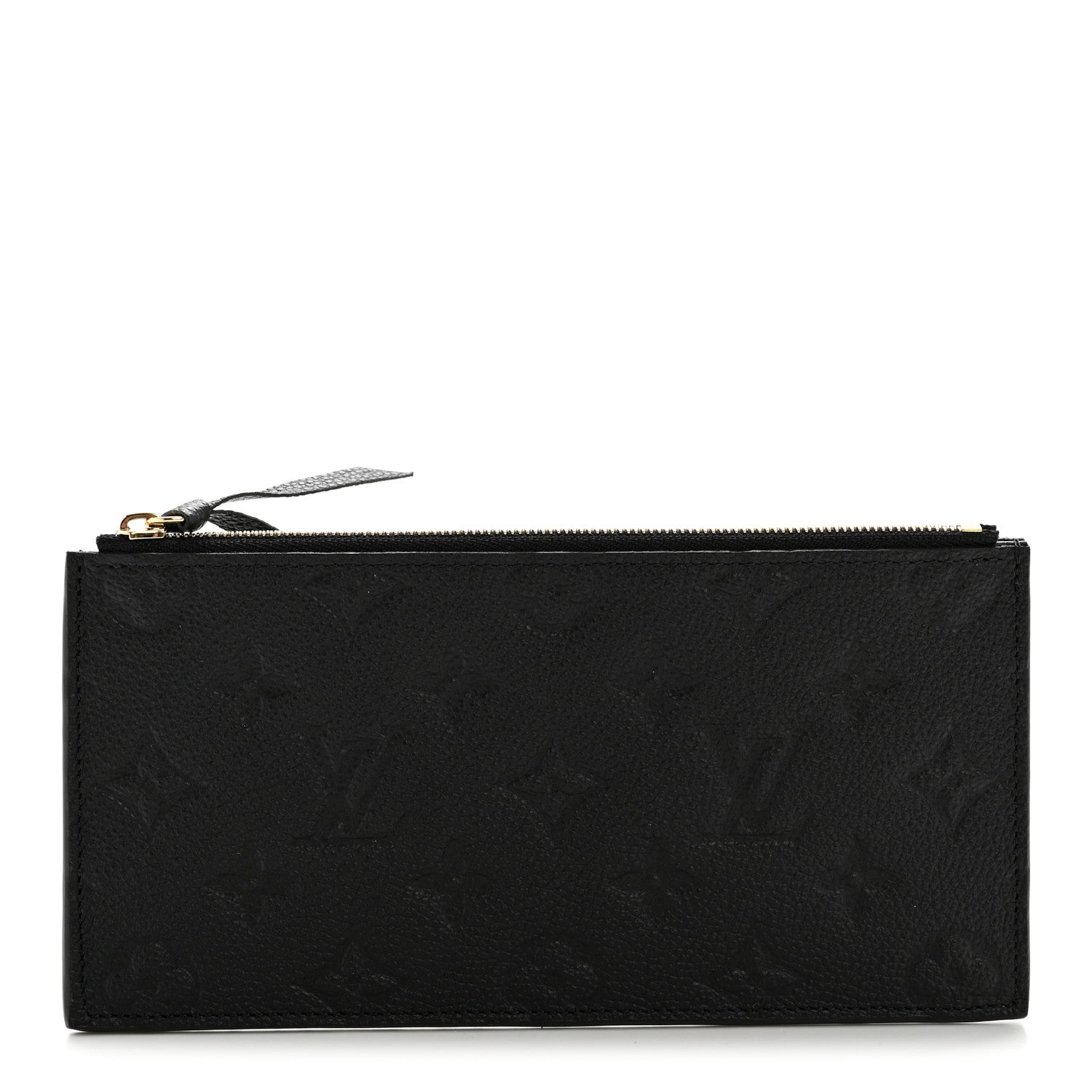 Louis Vuitton Empreinte Felicie Chain Wallet Zippered Insert Black