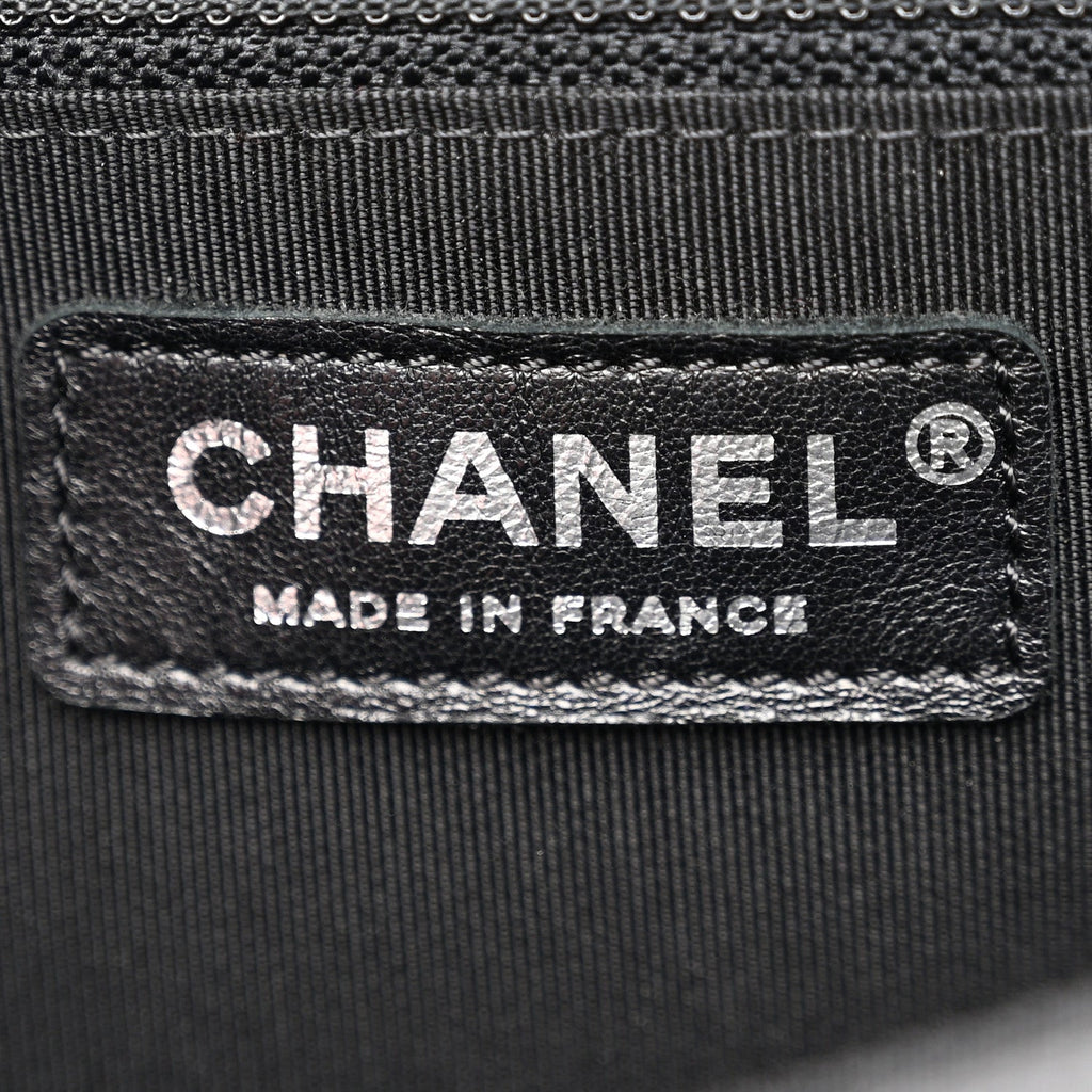 Chanel Caviar Quilted New Medium Boy Flap Black