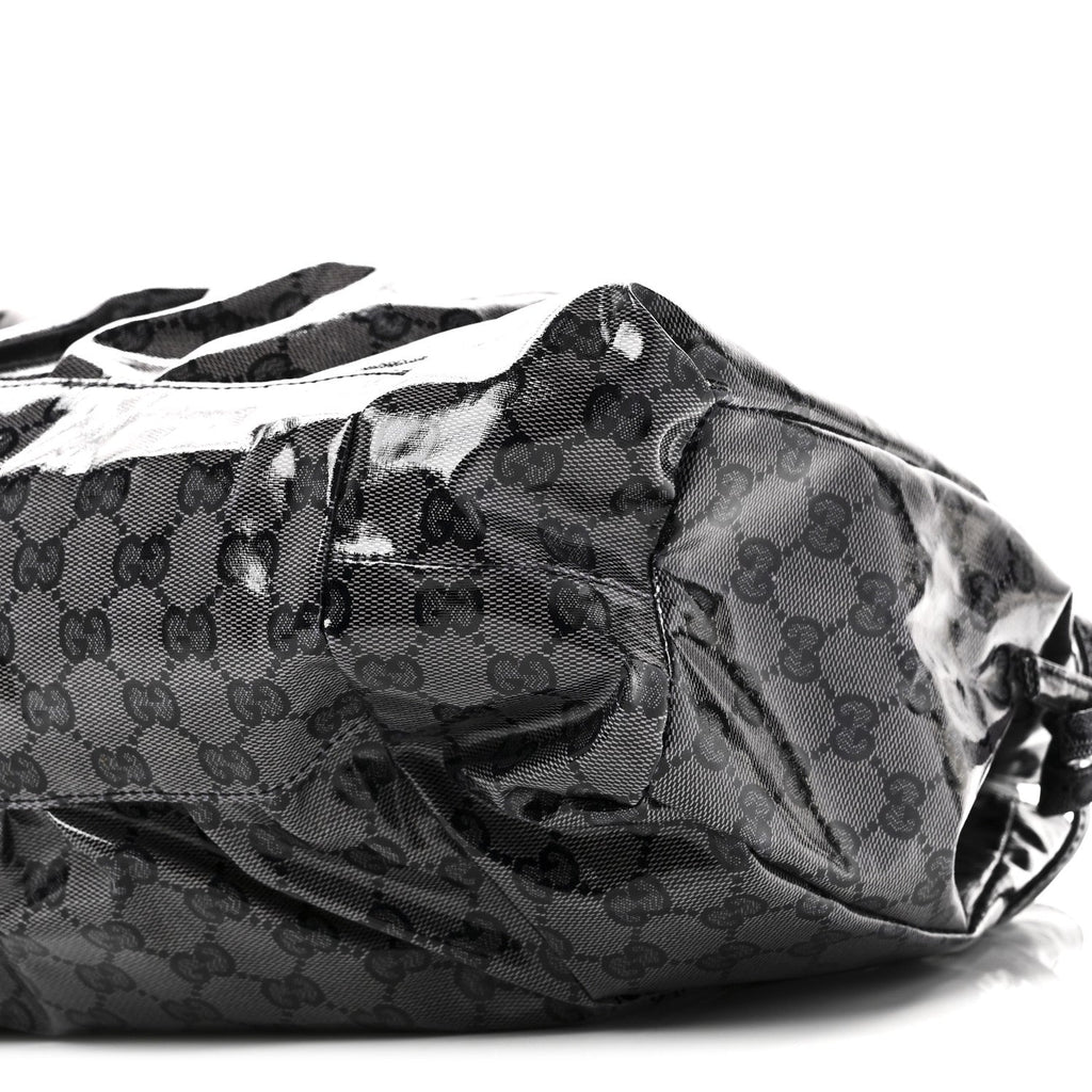 Gucci Crystal Monogram Hysteria Tote Navy Blue
