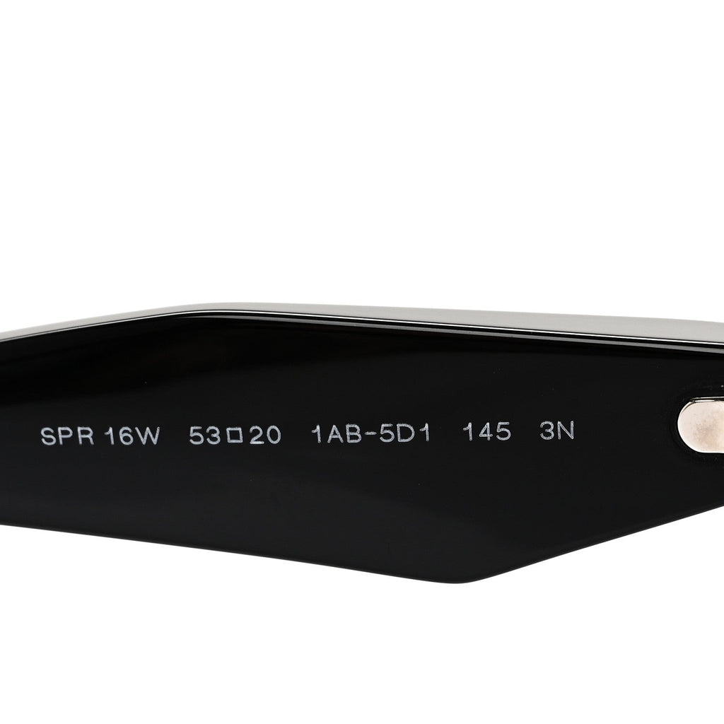 Prada Acetate Sunglasses SPR 16W Black