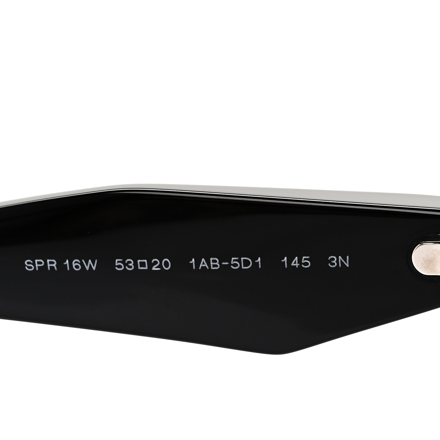 Prada Acetate Sunglasses SPR 16W Black