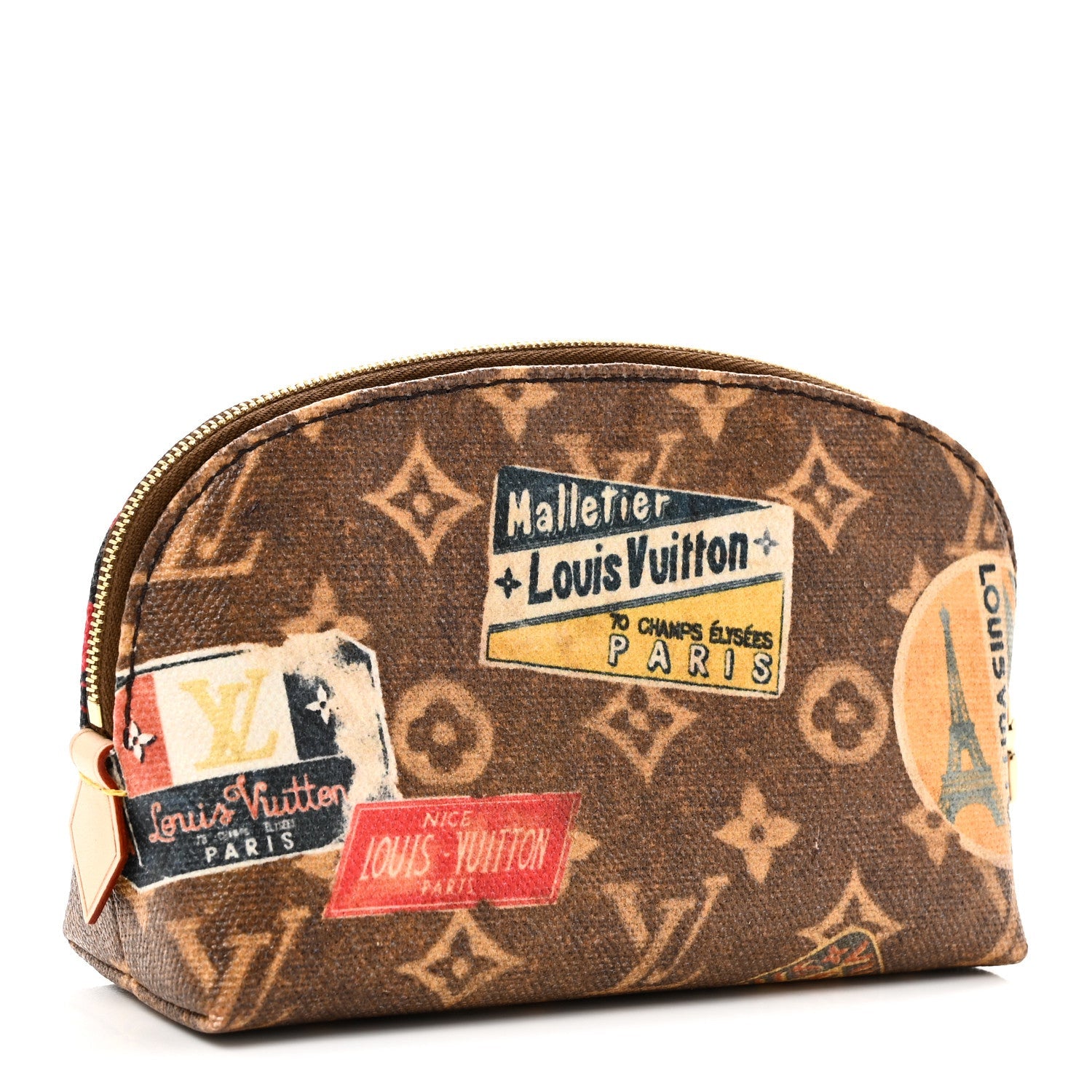 Louis Vuitton Monogram Flight Mode Cosmetic Pouch