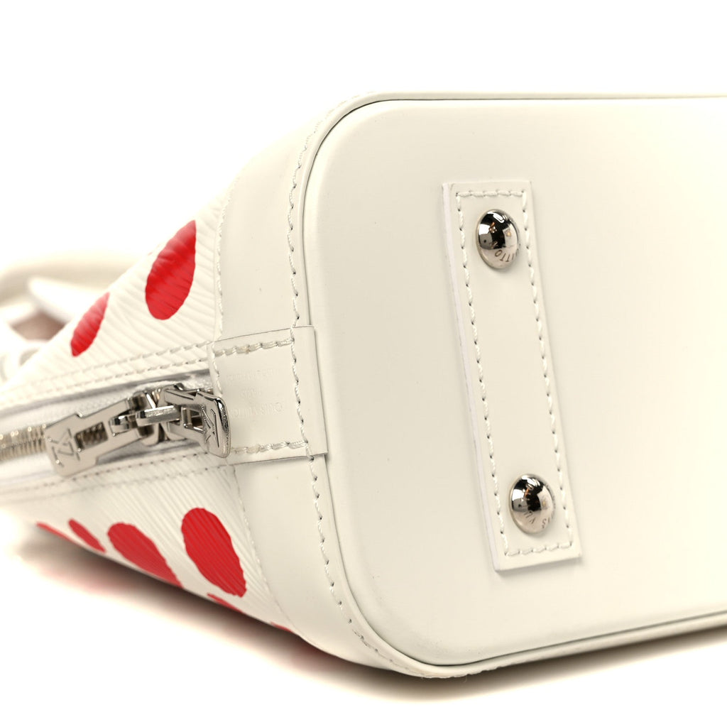 Louis Vuitton LV X YK Epi Alma BB White