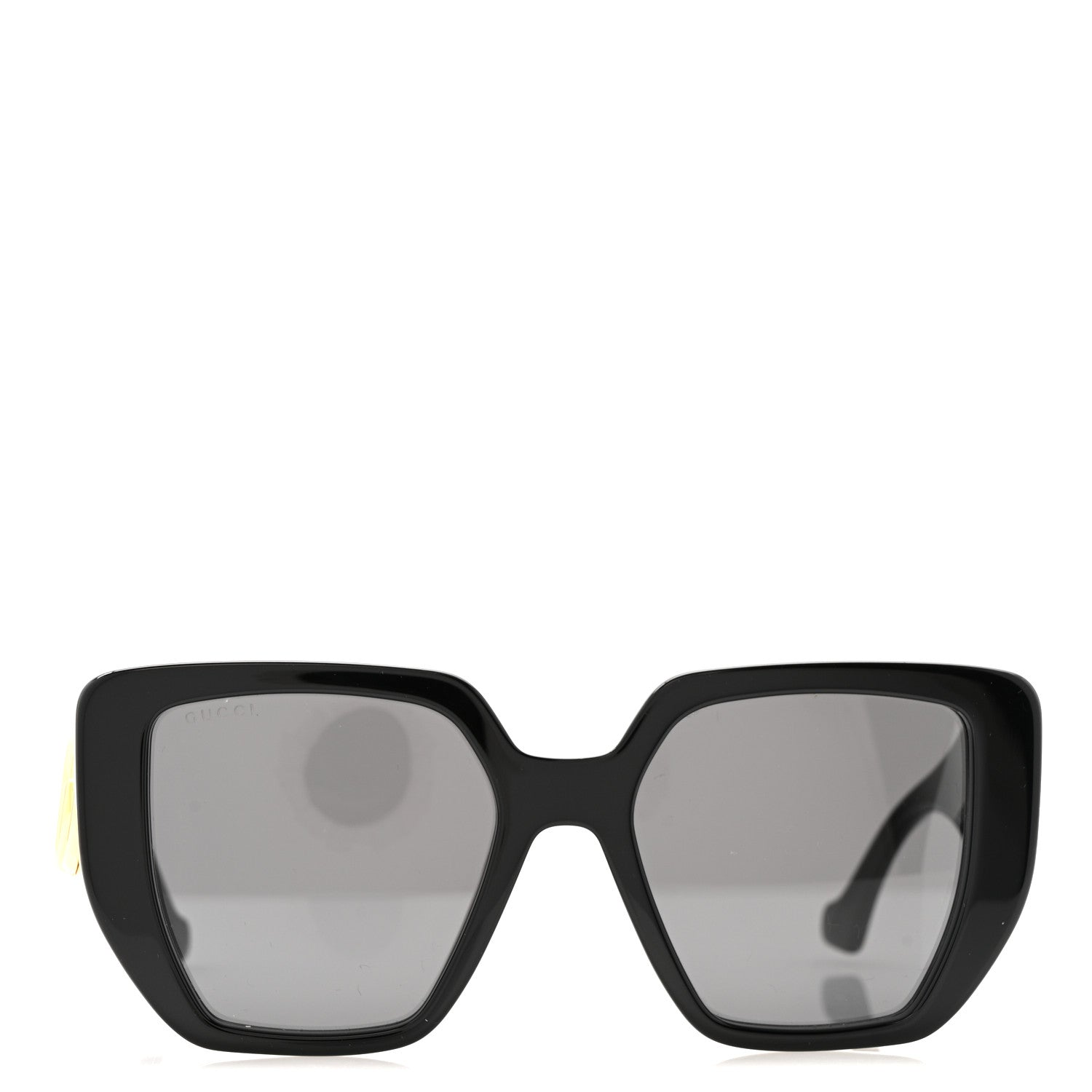 Gucci Acetate Square Frame Sunglasses GG0956S Black