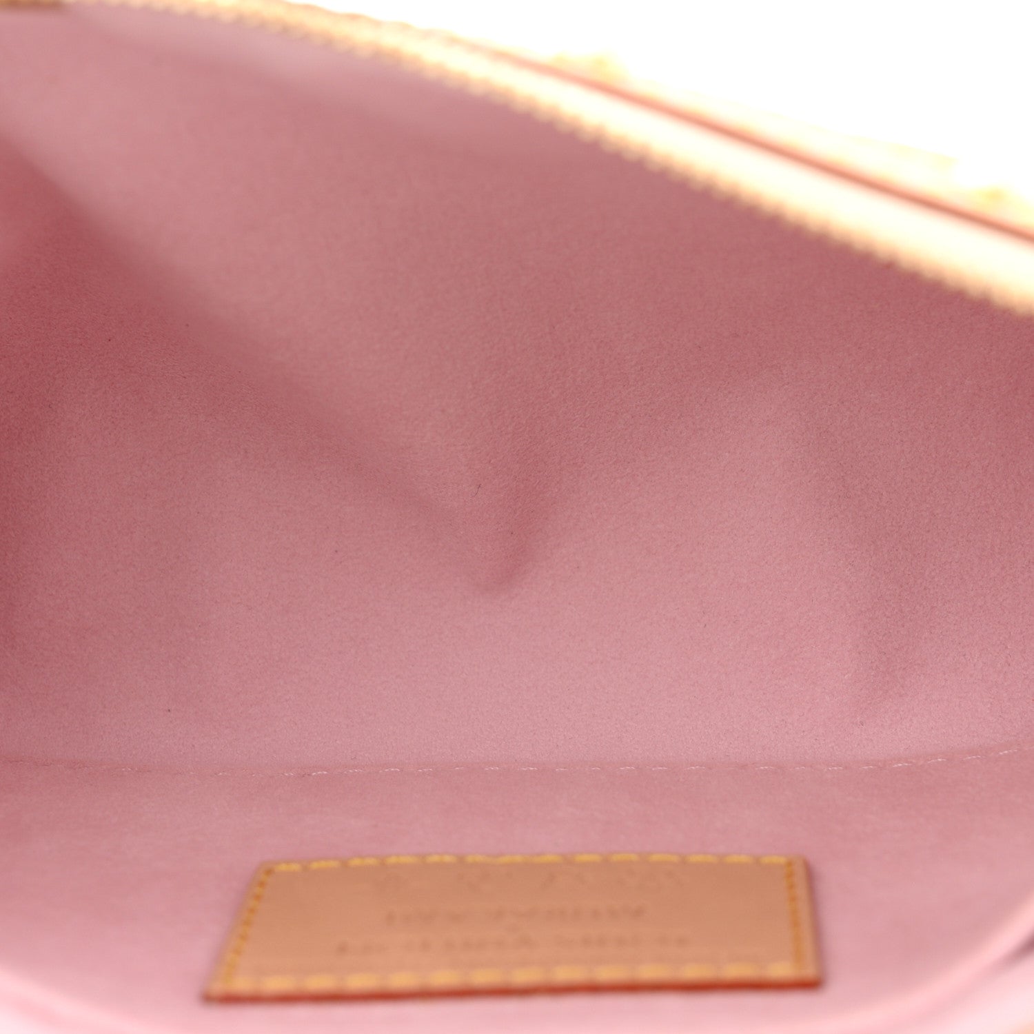 Louis Vuitton LV X TM Monogram Pochette Accessories Sakura Brown