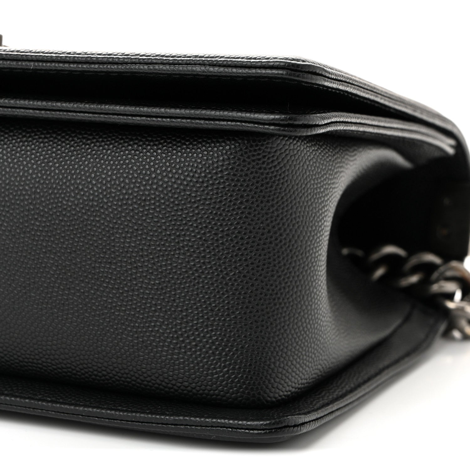 Chanel Caviar Quilted Medium Boy Flap Black