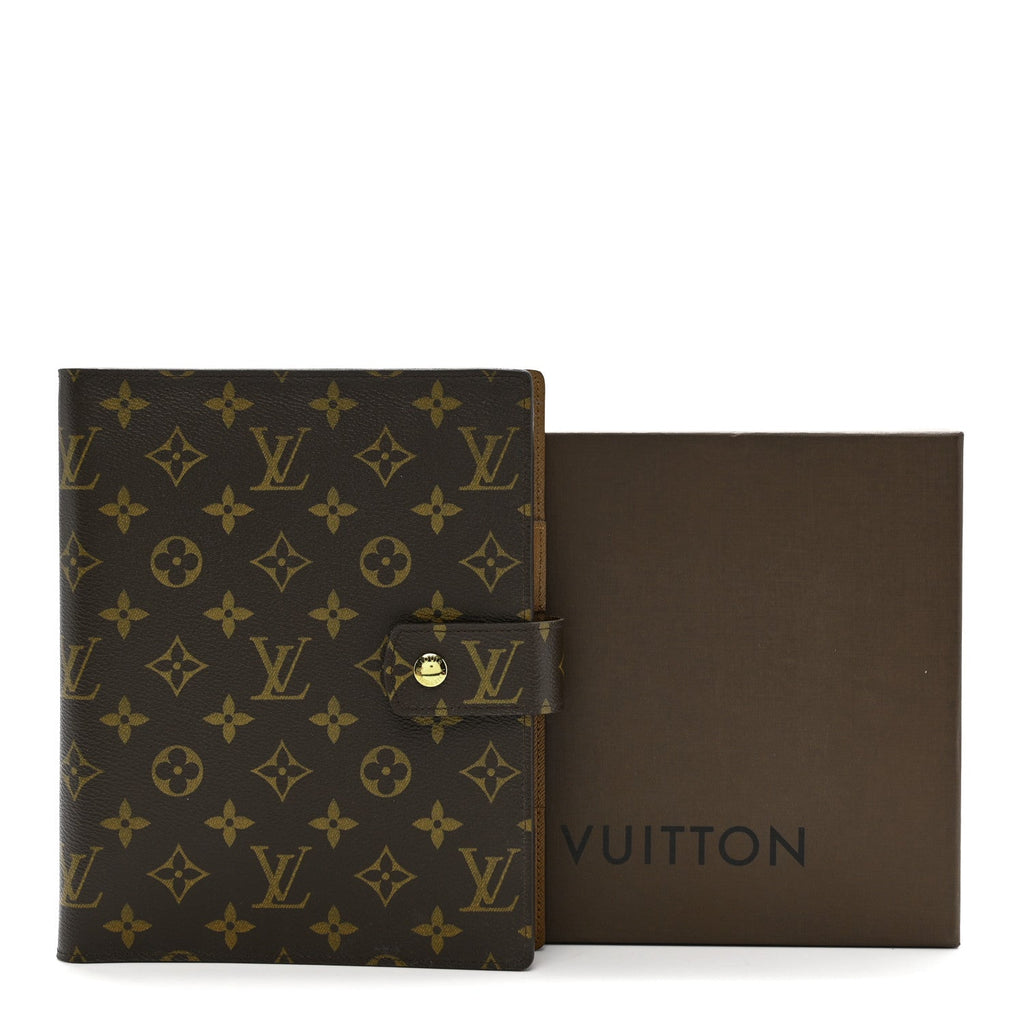 Louis Vuitton Monogram Large Ring Agenda Cover