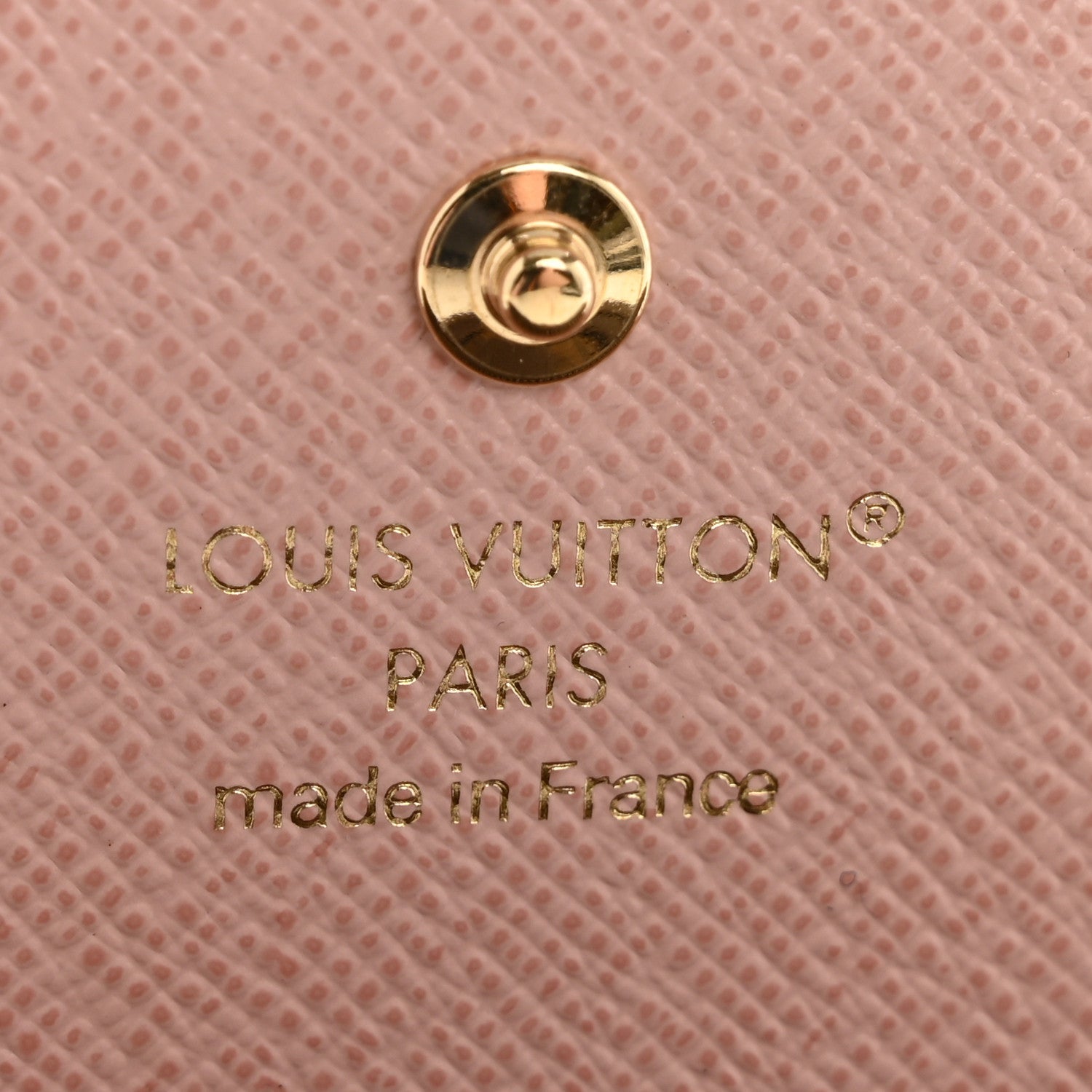 Louis Vuitton Monogram Emilie Wallet Rose Ballerine