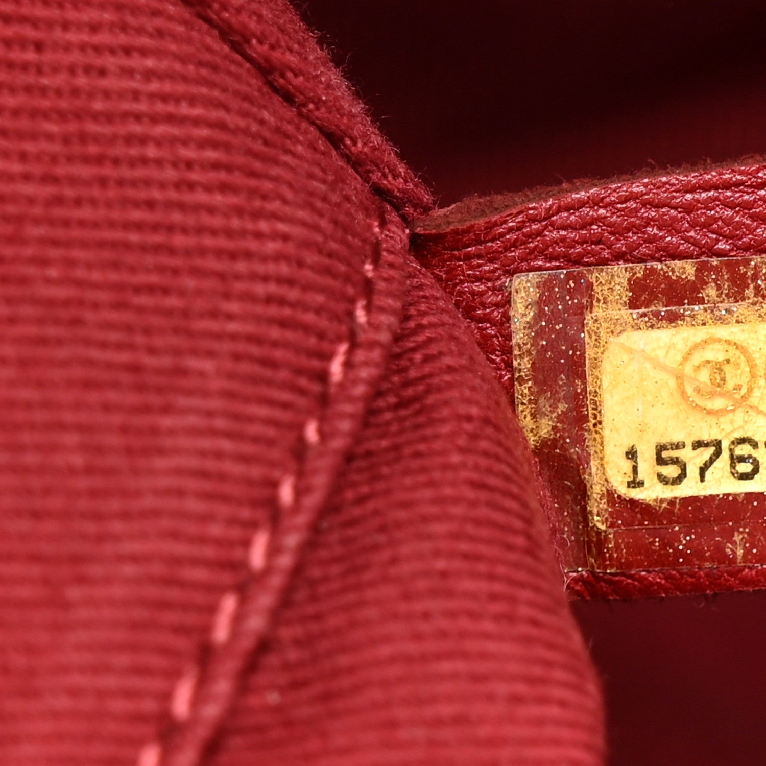 Chanel Canvas Mini Deauville Tote Red