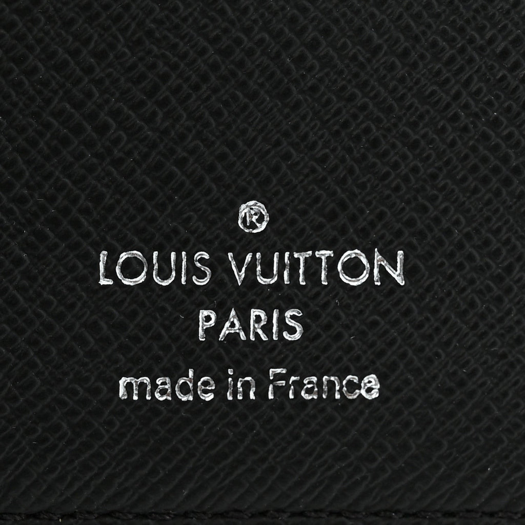 Louis Vuitton Monogram Eclipse Sunrise Brazza Wallet