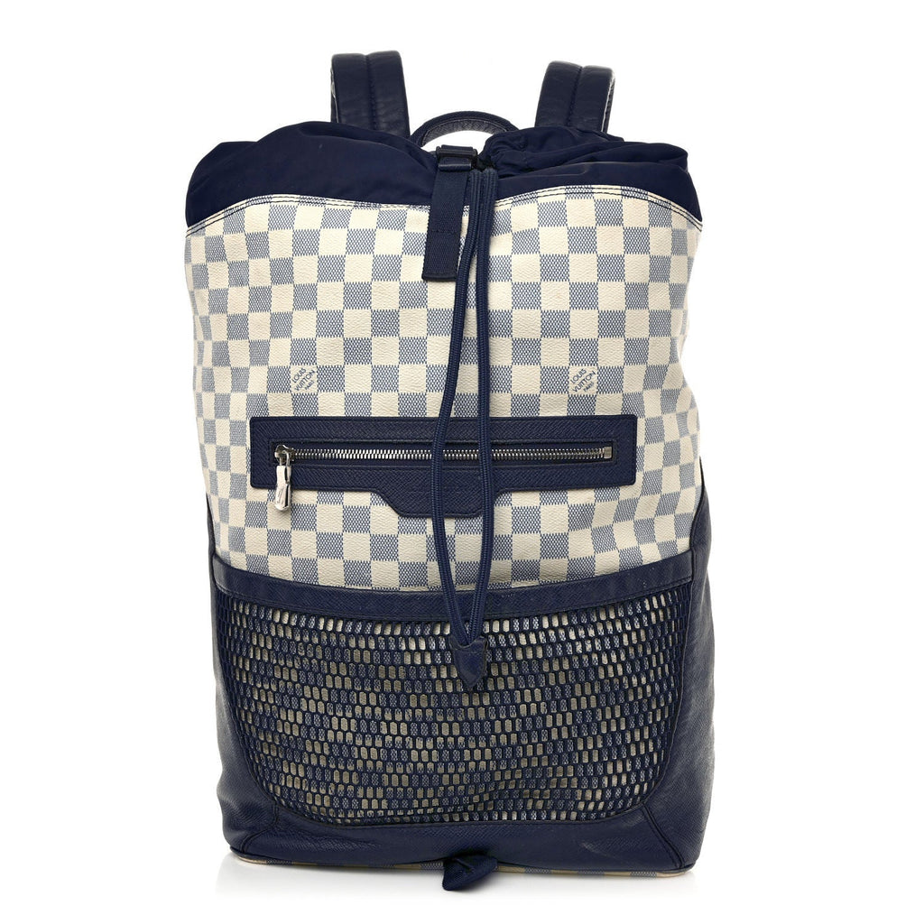 Louis Vuitton Damier Coastline Azur Matchpoint Backpack