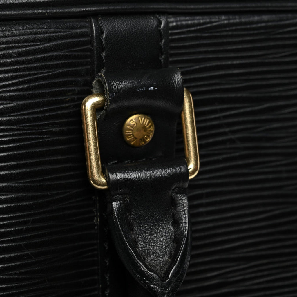Louis Vuitton Epi Porte-Documents Voyage Briefcase Black
