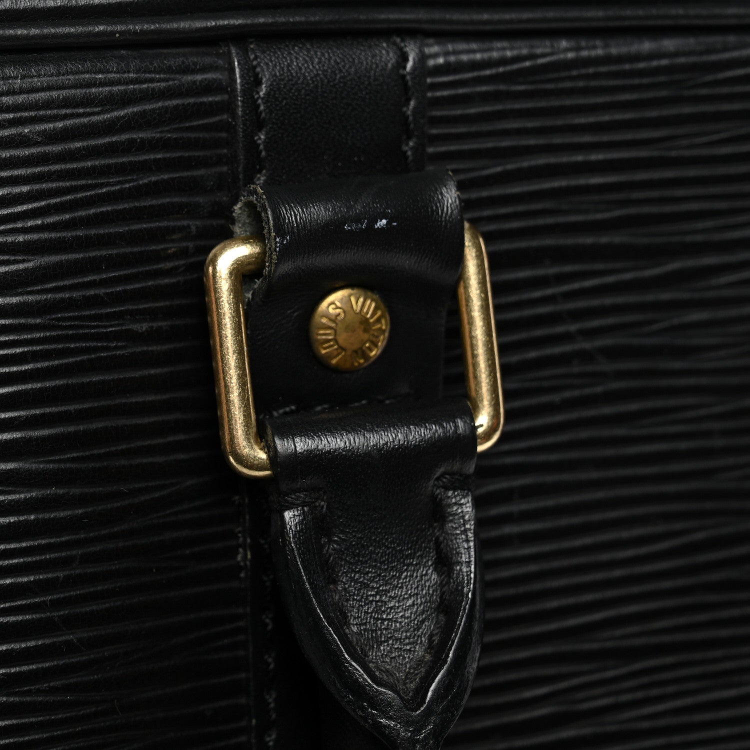 Louis Vuitton Epi Porte-Documents Voyage Briefcase Black