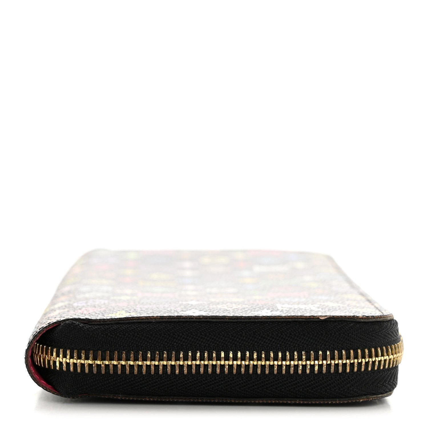 Louis Vuitton Monogram Multicolor Zippy Wallet Black Grenade