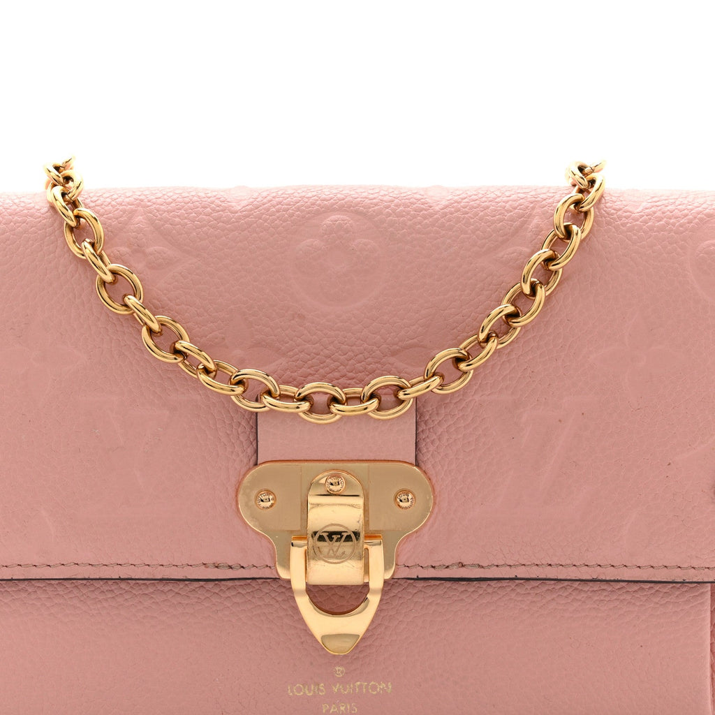 Louis Vuitton Empreinte Vavin Chain Wallet Rose Poudre