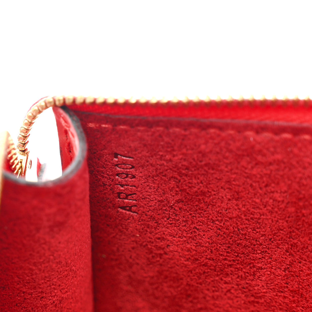 Louis Vuitton Epi Pochette Accessories 21 Castillan Red