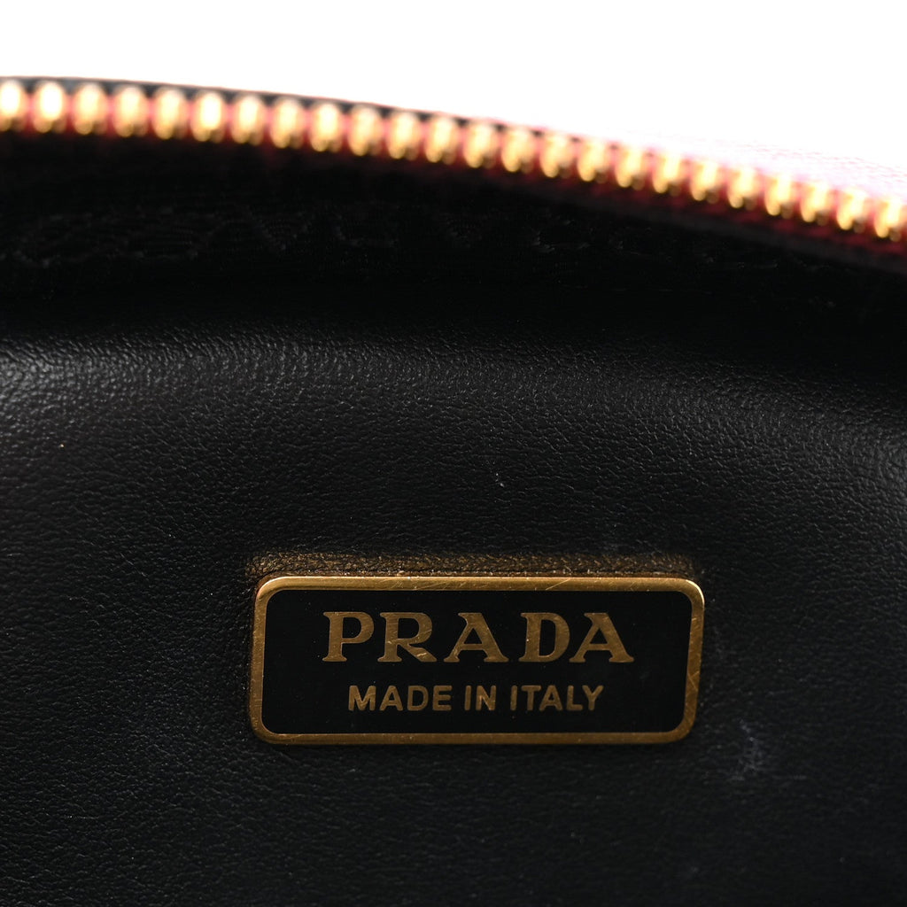 Prada Saffiano Lux Odette Crossbody Magenta