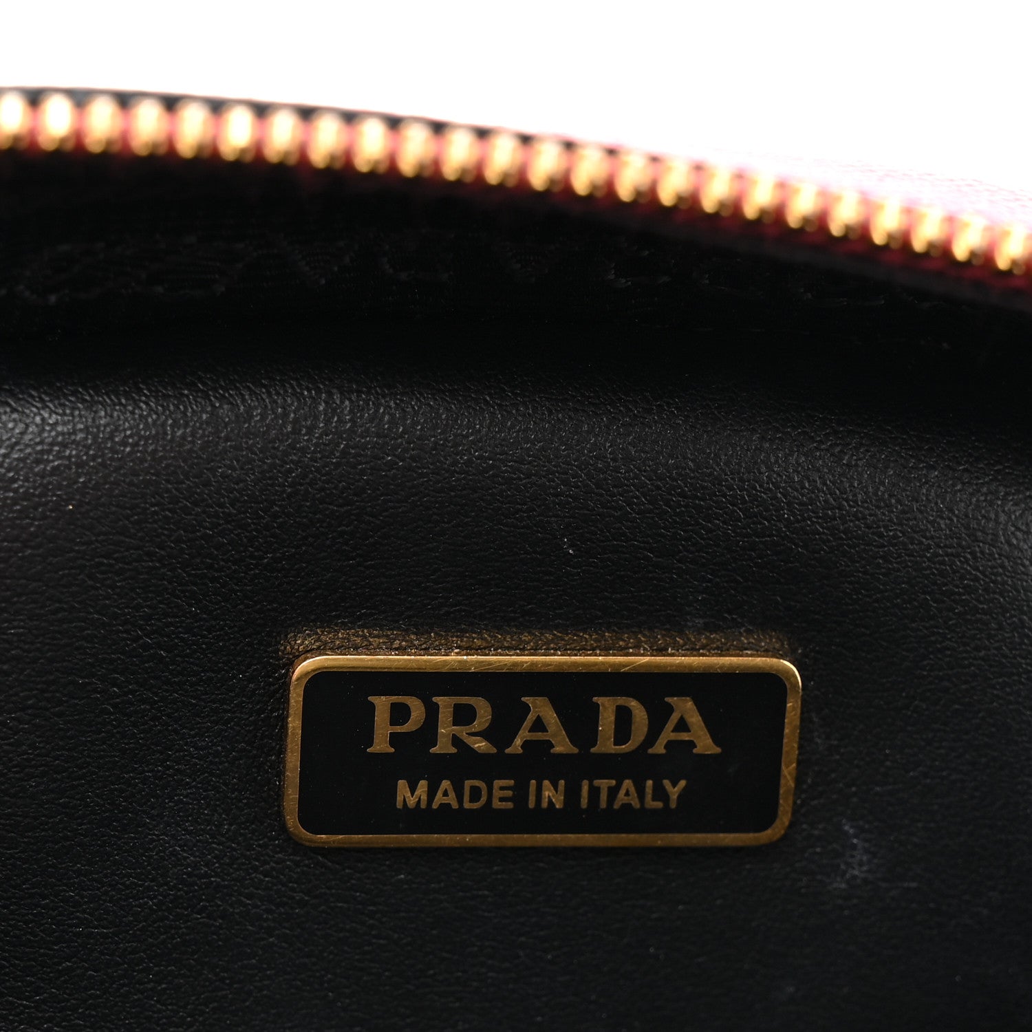 Prada Saffiano Lux Odette Crossbody Magenta