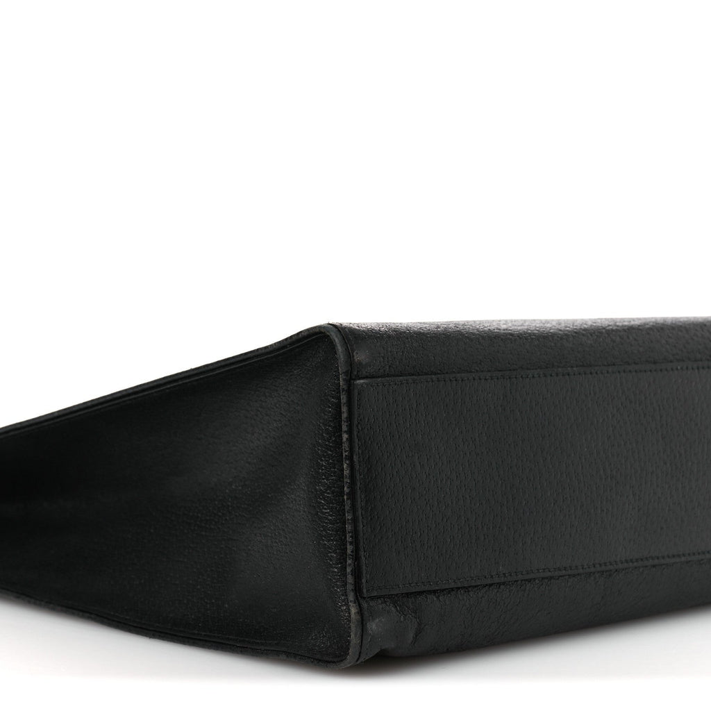 Prada Cinghiale Triangle Tote Black