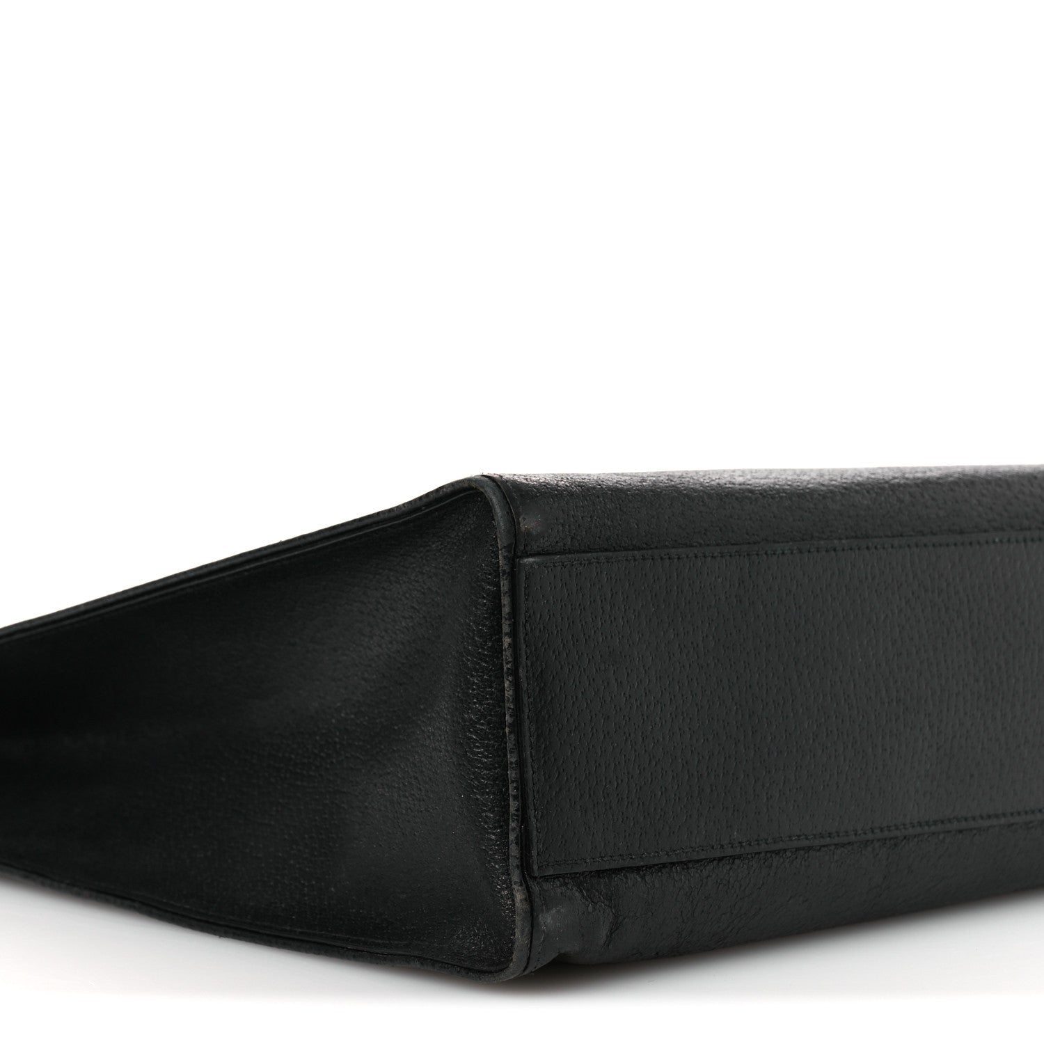 Prada Cinghiale Triangle Tote Black