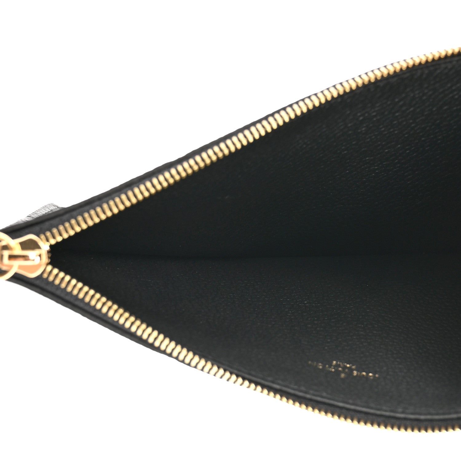 Louis Vuitton Empreinte Pochette Felicie Chain Wallet Black
