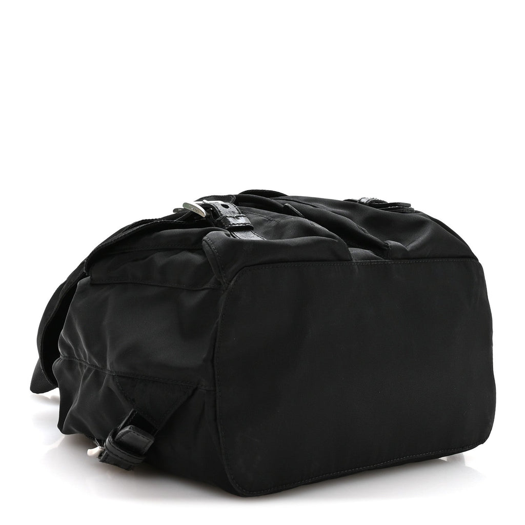 Prada Nylon Vela Small Backpack Black