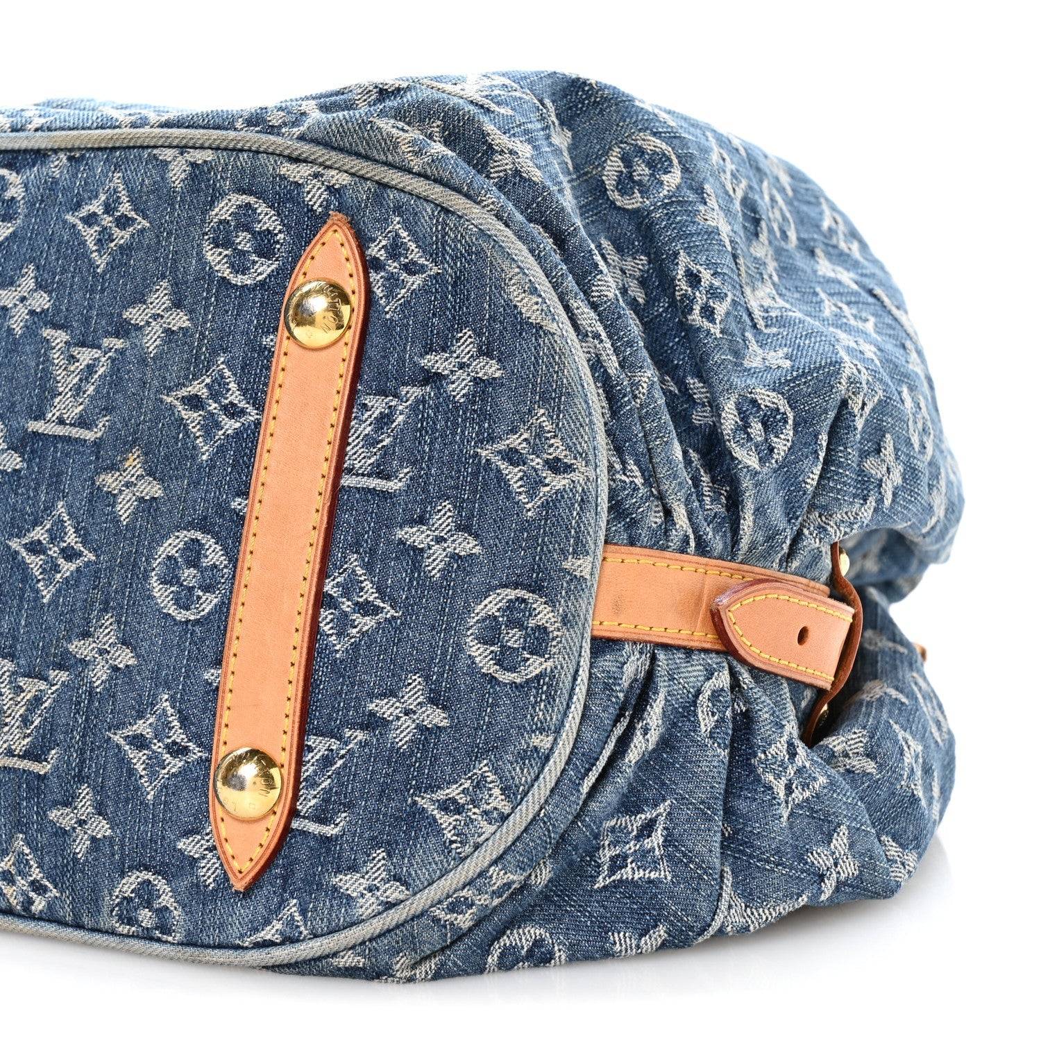 Louis Vuitton Denim Mahina XL Blue