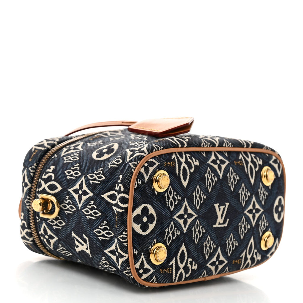 Louis Vuitton Jacquard Since 1854 Vanity PM Blue